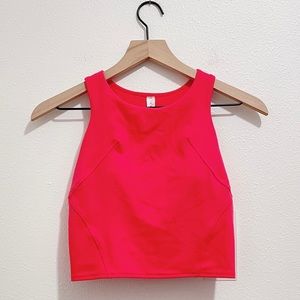 Lululemon Wunder Train Raceback Tank Lip Gloss